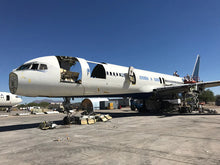 Load image into Gallery viewer, Boeing White 757 Genuine Aircraft Skin Plane Tag