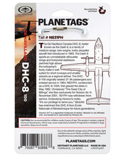 Load image into Gallery viewer, De Havilland Dash-8 Genuine Aircraft Skin Plane Tag