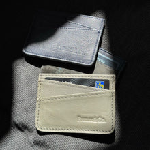 Load image into Gallery viewer, The Voyageur Card Holder Wallet - Upcycled Airplane Leather