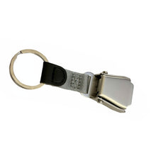 Load image into Gallery viewer, Aircraft Seatbelt Buckle Keychain
