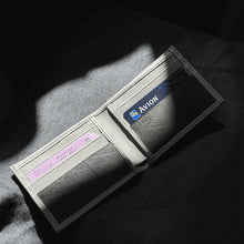Load image into Gallery viewer, The Dash Bifold Wallet - Upcycled Airplane Leather