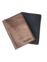 Load image into Gallery viewer, The Pearson Passport Holder - Upcycled Airplane Leather