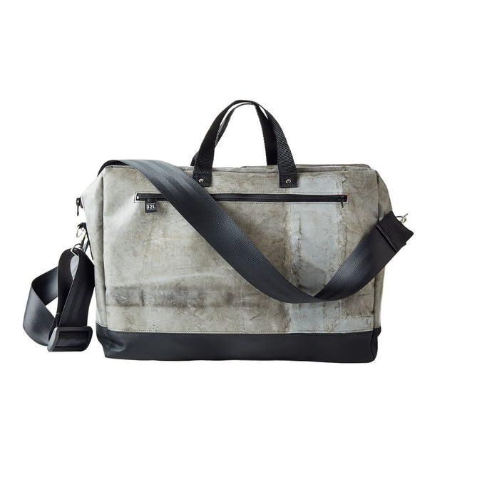 Upcycled aircraft cargo bag - grey