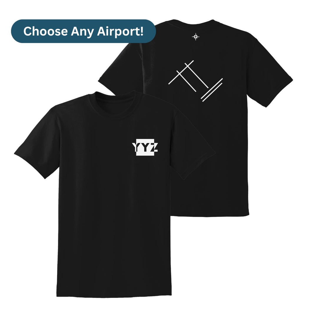 Customize - Airport Code T-Shirt (all other airports)