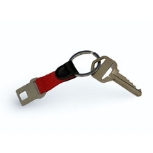 Load image into Gallery viewer, Aircraft Seatbelt Buckle Keychain
