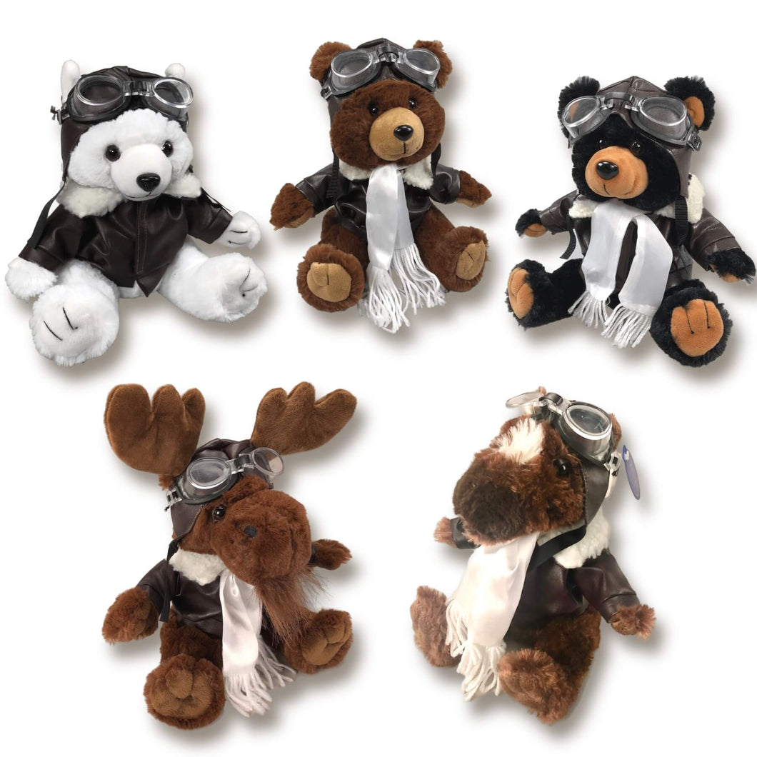 Pilot Aviation Plush Stuffed Animals