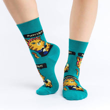 Load image into Gallery viewer, Women&#39;s Purrsist Cat Socks
