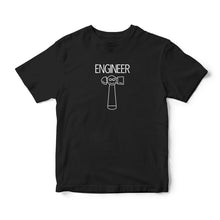 Load image into Gallery viewer, Black Future Engineer Aviation Inspired Youth T-Shirt
