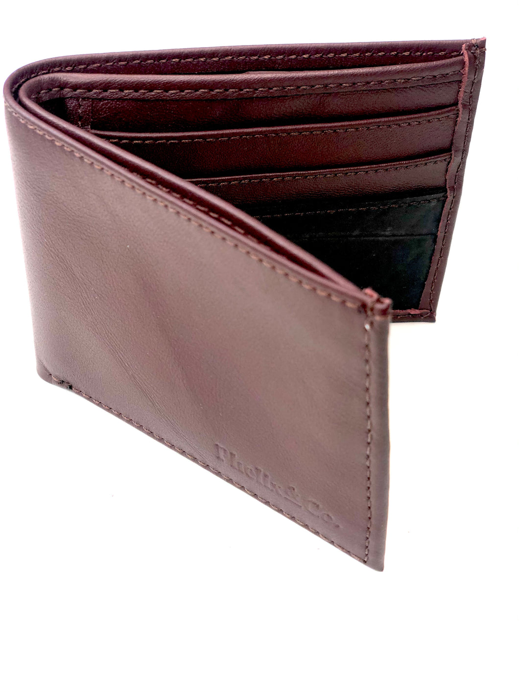 The Dash Bifold Wallet - Upcycled Airplane Leather